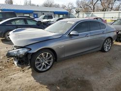 Salvage cars for sale at Wichita, KS auction: 2014 BMW 535 XI