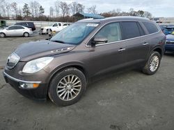 Salvage cars for sale at Spartanburg, SC auction: 2011 Buick Enclave CXL