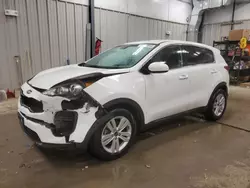 Salvage cars for sale at Casper, WY auction: 2017 KIA Sportage LX