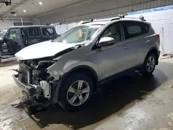 Salvage cars for sale at Candia, NH auction: 2015 Toyota Rav4 XLE