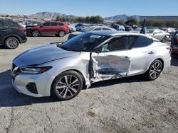 Salvage cars for sale at Las Vegas, NV auction: 2023 Nissan Maxima SV