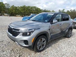 Salvage cars for sale at Houston, TX auction: 2024 KIA Seltos S