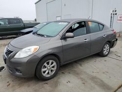 Nissan salvage cars for sale: 2012 Nissan Versa S