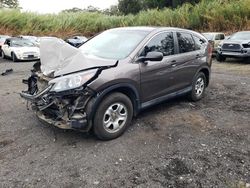 Salvage cars for sale from Copart Kapolei, HI: 2014 Honda CR-V LX