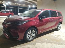 Toyota Sienna xse salvage cars for sale: 2021 Toyota Sienna XSE