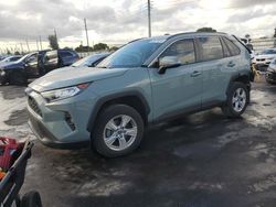 Salvage cars for sale from Copart Miami, FL: 2019 Toyota Rav4 XLE