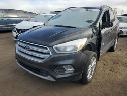 Salvage cars for sale at Brighton, CO auction: 2018 Ford Escape SE