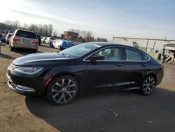 Salvage cars for sale at New Britain, CT auction: 2016 Chrysler 200 C