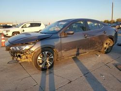 Salvage cars for sale from Copart Grand Prairie, TX: 2022 Nissan Sentra SV