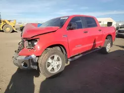 Salvage cars for sale at Brighton, CO auction: 2008 Toyota Tundra Crewmax