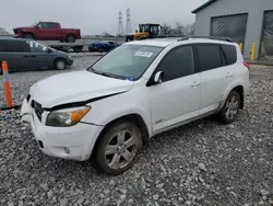 Salvage cars for sale at Barberton, OH auction: 2007 Toyota Rav4 Sport