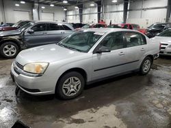 Chevrolet salvage cars for sale: 2005 Chevrolet Malibu