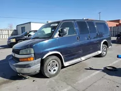 Chevrolet salvage cars for sale: 2005 Chevrolet Express G1500