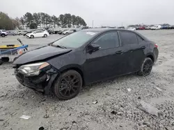 Salvage cars for sale from Copart Loganville, GA: 2016 Toyota Corolla L