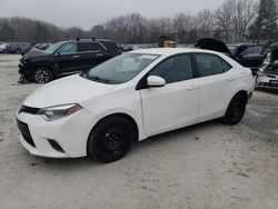 Salvage cars for sale at North Billerica, MA auction: 2016 Toyota Corolla L