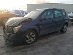 Salvage cars for sale at Rocky View County, AB auction: 2005 Pontiac Vibe