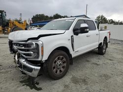 Salvage cars for sale at Midway, FL auction: 2023 Ford F250 Super Duty