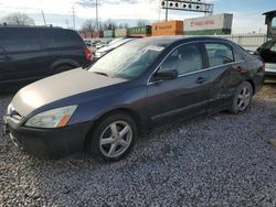 Salvage cars for sale at Columbus, OH auction: 2003 Honda Accord EX