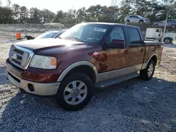 Salvage cars for sale from Copart Ellenwood, GA: 2007 Ford F150 Supercrew