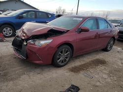 Toyota salvage cars for sale: 2015 Toyota Camry LE