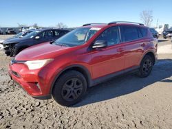 Salvage SUVs for sale at auction: 2016 Toyota Rav4 LE