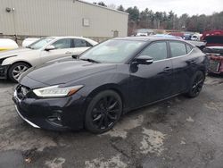 Salvage cars for sale at Exeter, RI auction: 2020 Nissan Maxima SR