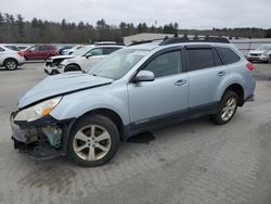 Salvage cars for sale at Windham, ME auction: 2014 Subaru Outback 2.5I Limited