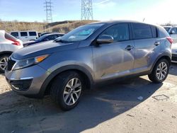 Salvage cars for sale from Copart Littleton, CO: 2016 KIA Sportage LX