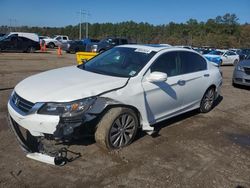 Salvage cars for sale at Greenwell Springs, LA auction: 2013 Honda Accord EXL