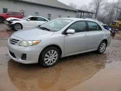 Toyota salvage cars for sale: 2013 Toyota Corolla Base