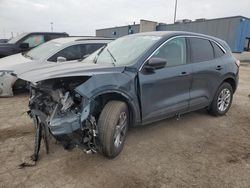 Salvage cars for sale at Woodhaven, MI auction: 2022 Ford Escape SE