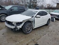 Salvage cars for sale at North Billerica, MA auction: 2018 Acura TLX Tech