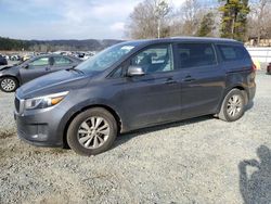 Salvage cars for sale at Concord, NC auction: 2017 KIA Sedona LX