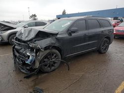 2017 Dodge Durango GT en venta en Woodhaven, MI