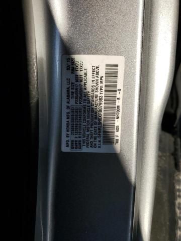 2015 Honda Odyssey EXL