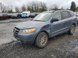 Salvage cars for sale at Portland, OR auction: 2009 Hyundai Santa FE GLS