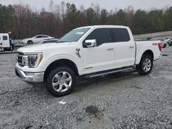 Salvage cars for sale at Gainesville, GA auction: 2021 Ford F150 Supercrew