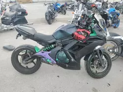 Salvage motorcycles for sale at Kansas City, KS auction: 2016 Kawasaki EX650 F