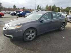 Acura salvage cars for sale: 2012 Acura TL