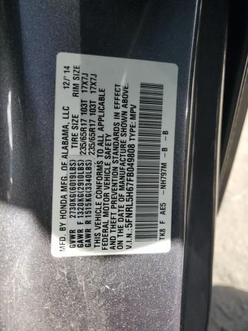 2015 Honda Odyssey EXL