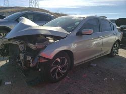 Salvage cars for sale at Littleton, CO auction: 2016 Honda Accord LX