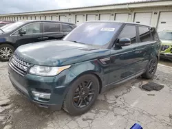 Land Rover salvage cars for sale: 2016 Land Rover Range Rover Sport HSE