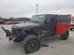 Jeep salvage cars for sale: 2014 Jeep Wrangler Unlimited Sport