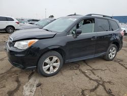 Salvage cars for sale from Copart Woodhaven, MI: 2014 Subaru Forester 2.5I Limited