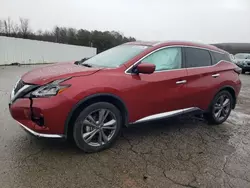 Nissan salvage cars for sale: 2020 Nissan Murano Platinum