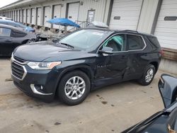 Salvage cars for sale at auction: 2018 Chevrolet Traverse LT