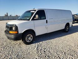 Salvage trucks for sale at New Braunfels, TX auction: 2015 Chevrolet Express G3500