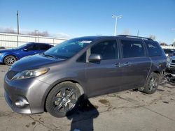 2017 Toyota Sienna SE en venta en Littleton, CO