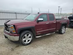 Chevrolet salvage cars for sale: 2015 Chevrolet Silverado K1500