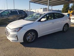 Hyundai salvage cars for sale: 2020 Hyundai Elantra SEL